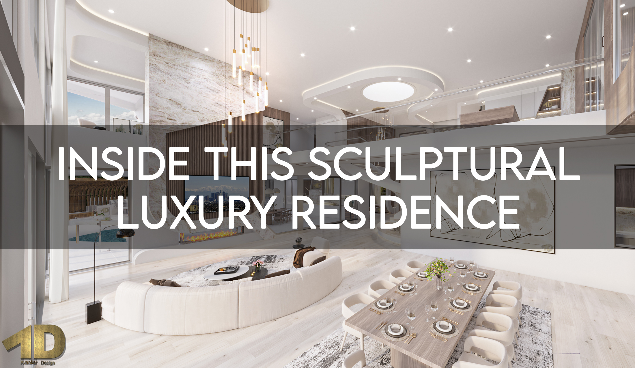 Inside This Sculptural Luxury Residence